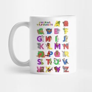 Animal Alphabet Mug